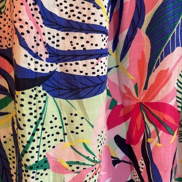 Loft Palm Double Strap Dress *NEW* - Picture 9 of 12